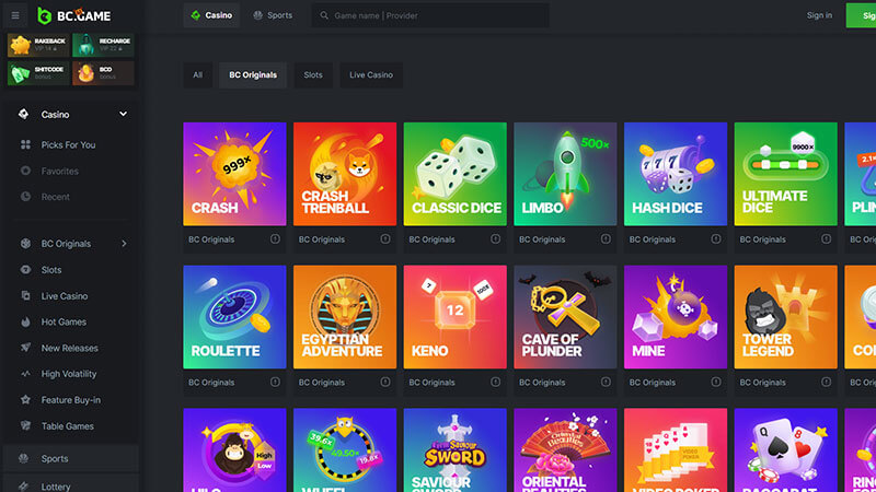Comprehensive BC.Game Casino Review Features, Games, and Benefits